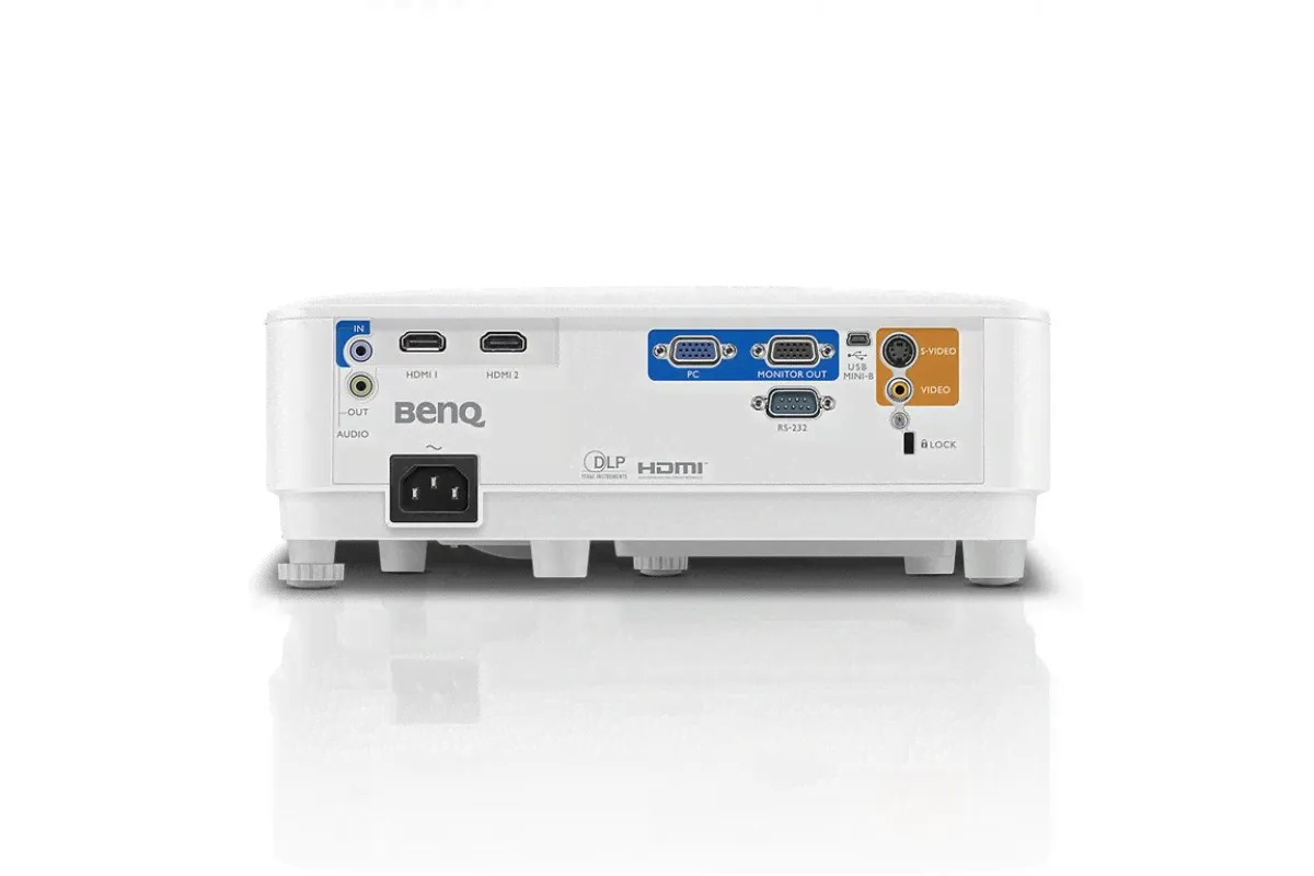 Проектор BenQ MW550 1280х800 WXGA DLP 3600AL, 20000:1, 16:10, TR 1,55-1,7, 3D, 2Wx1, VGA, D-Sub, HDMI,WHITE, 3.45 kg-4
