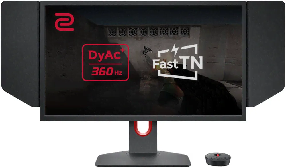Игровой монитор BenQ Zowie XL2566K для киберспорта, 25-дюймовый дисплей FHD TN, частота обновления 360 Гц, время отклика 1 мс, технология DyAc+, черны