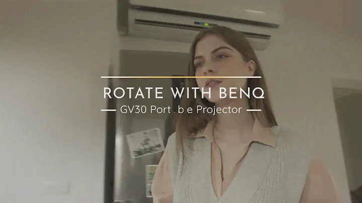 BENQ GV30 Beamer / Projecteur - Productvideo Vandenborre.be